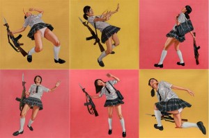 The Falling AK47 Girl series